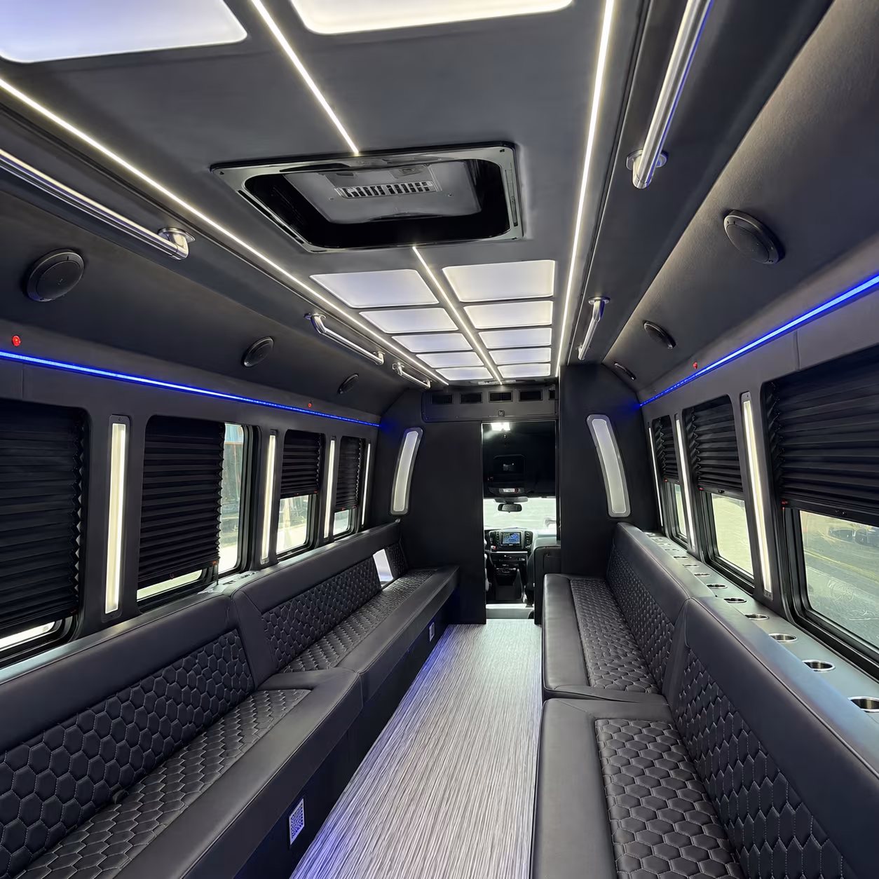 menifee party bus rental interior