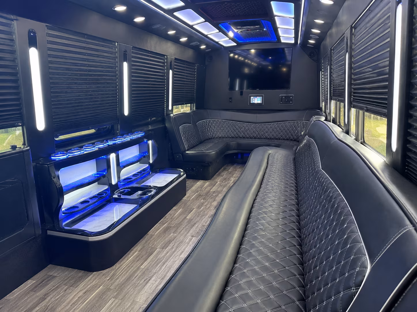 menifee wedding party bus rental