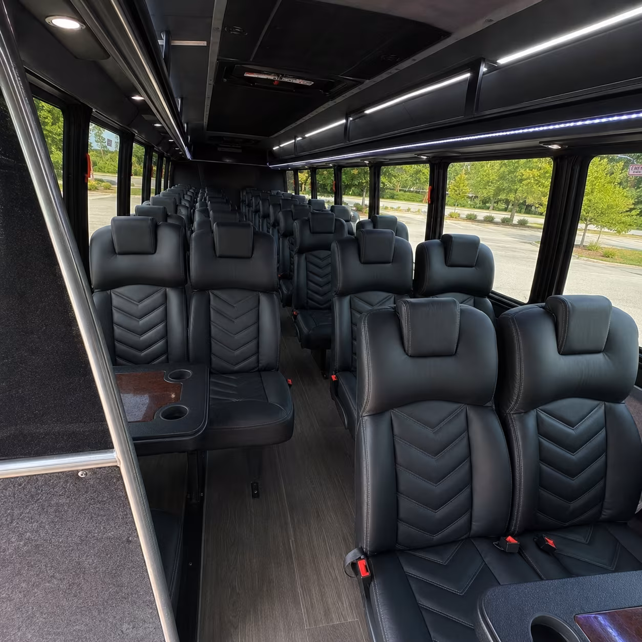minibuses for paloma valley and liberty high school prom groups